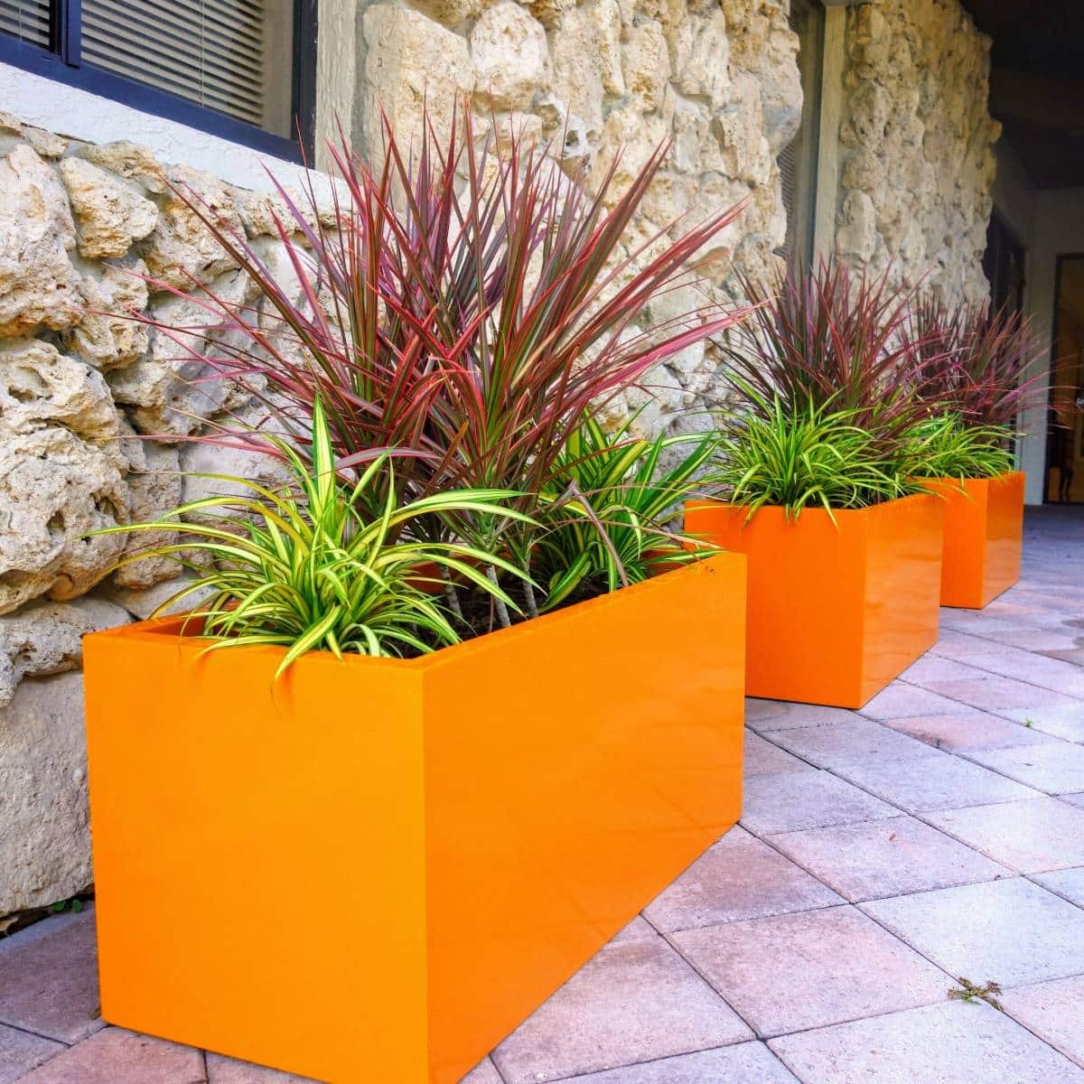 Maceta rectangular Badalona